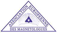 Logo de l'AEM: 'Association Européenne des Magnétologues